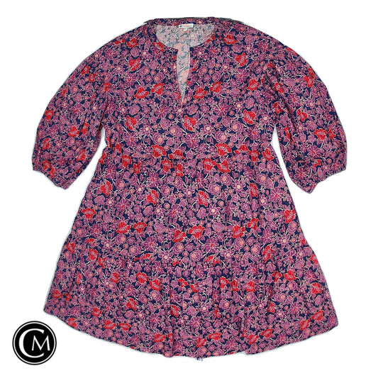 Dress Casual Short By Sundry In Orange & Purple, Size: S