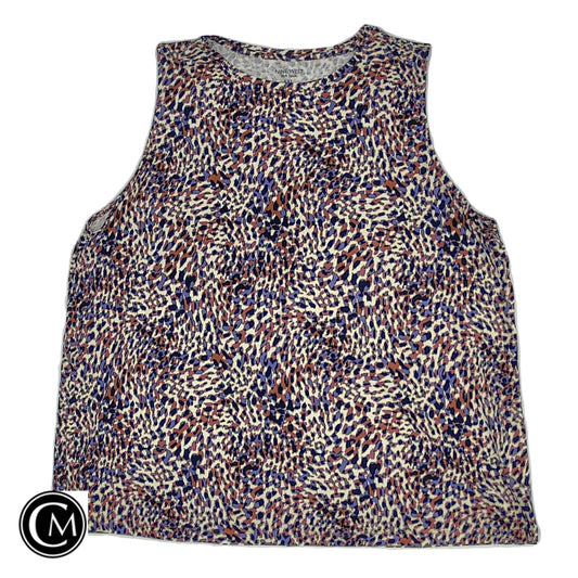 Top Sleeveless By Nine West Apparel In Multi, Size: Xxl