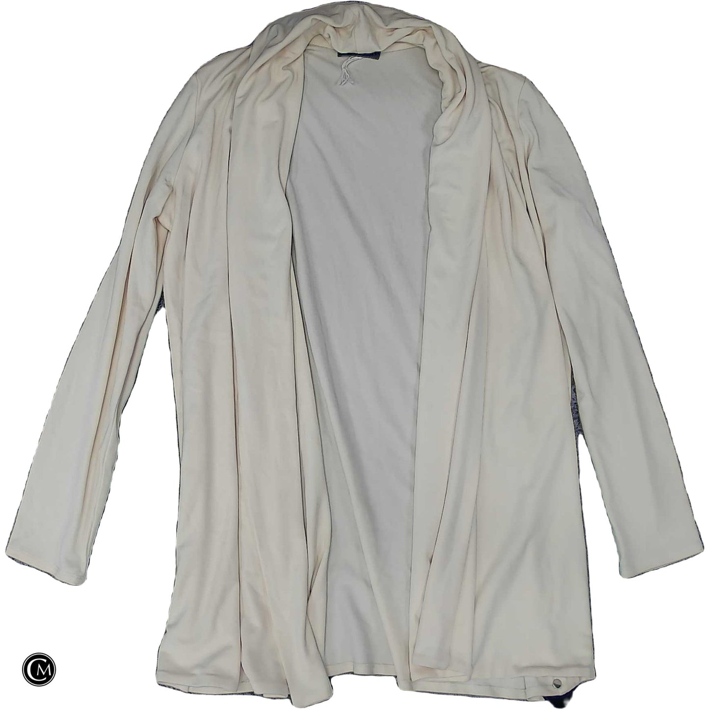 Cardigan Designer By The Row In Cream, Size: L