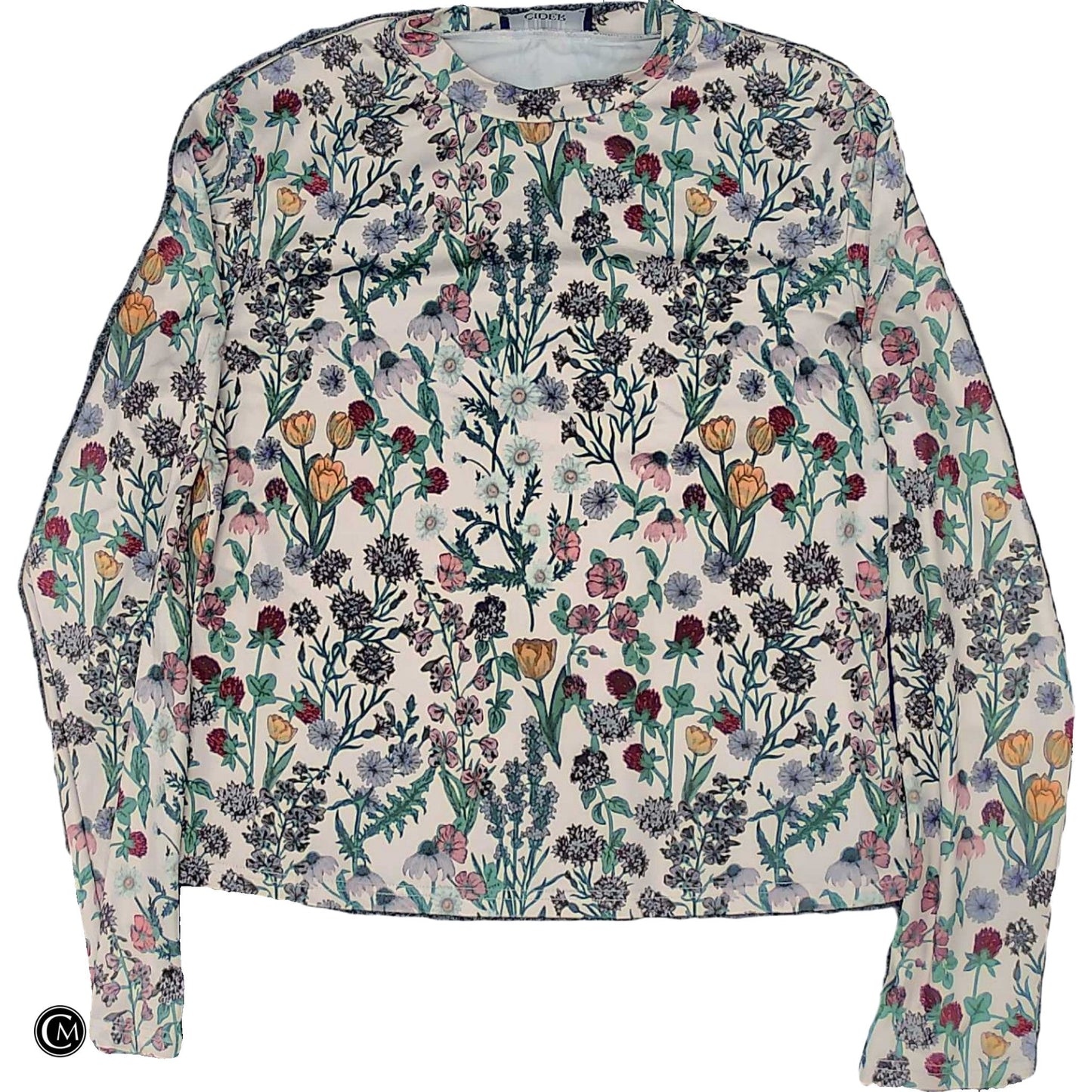 Top Ls By Cider In Floral Print, Size: Xl