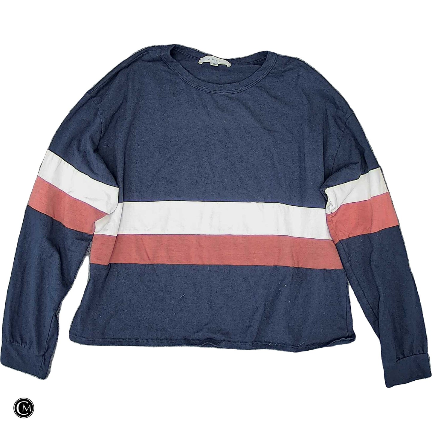 Top Ls By Gaze In Blue, Size: M