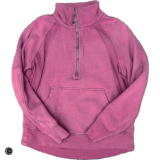 Athletic Sweatshirt Collar By Lululemon In Pink, Size: Xs image 1