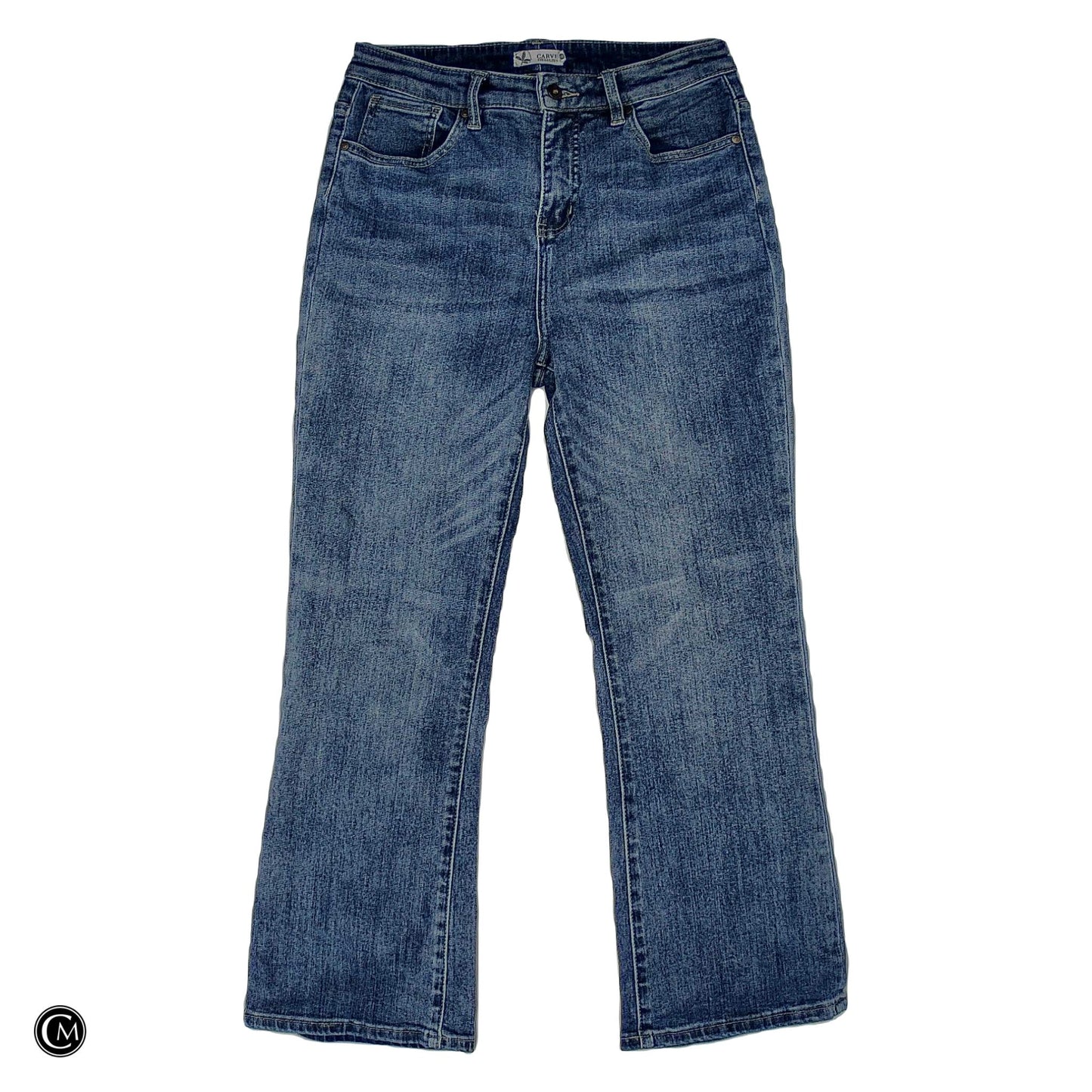 Jeans Boot Cut By Carve Designs In Blue Denim, Size: 10 image 1