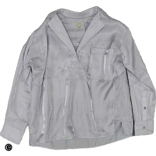 Top Long Sleeve By Pilcro In Purple, Size: Small