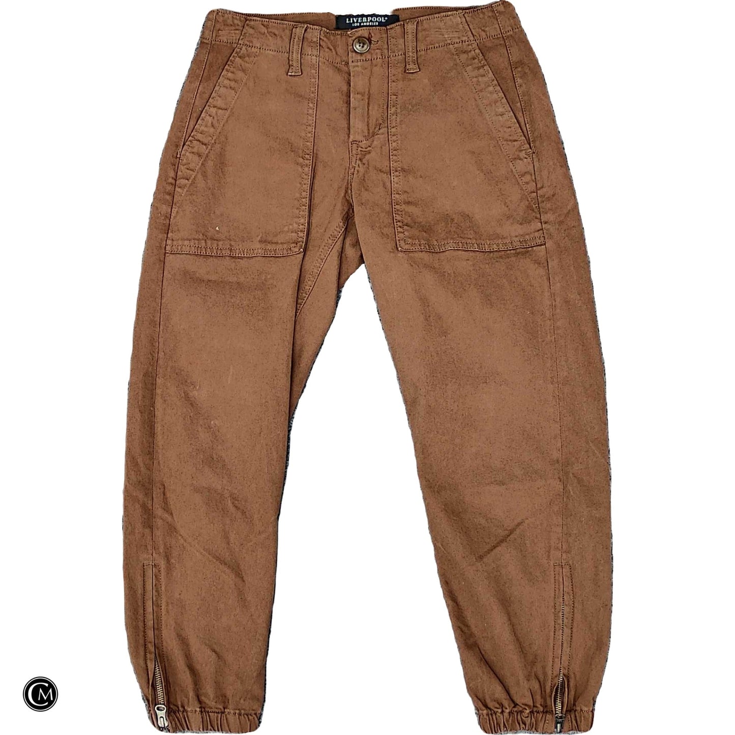 Pants Joggers By Liverpool In Brown, Size: 2p