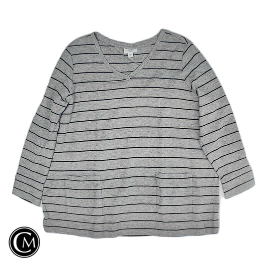 Tunic Ls By J. Jill In Grey, Size: Xl