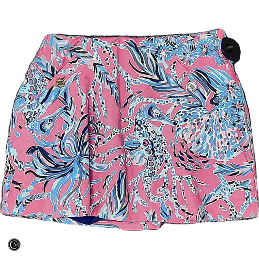 Skirt Designer By Lilly Pulitzer In Blue & Pink, Size: S