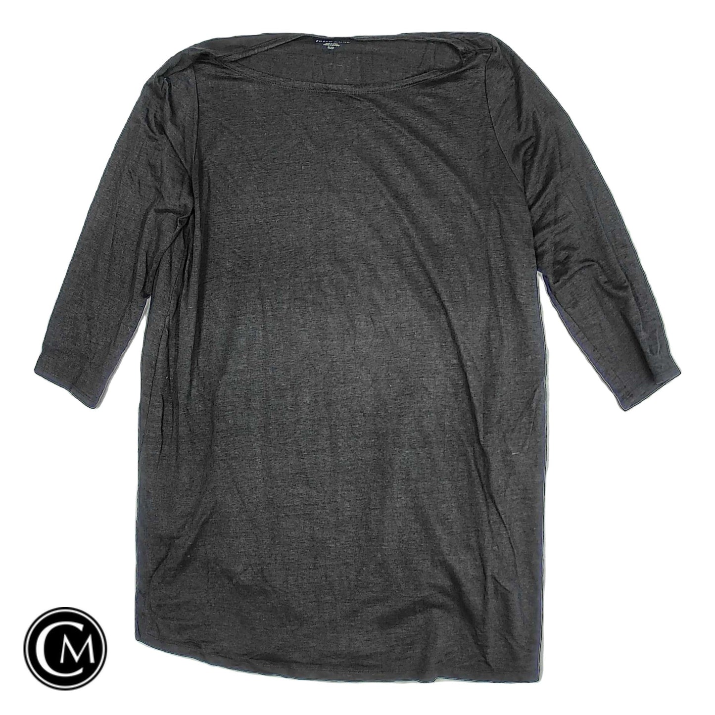 Tunic 3/4 Sleeve By Eileen Fisher In Black, Size: M