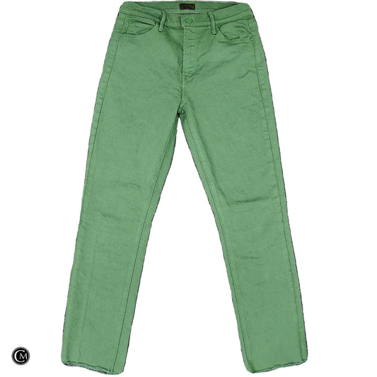 Jeans Designer By Mother In Green Denim, Size: 6