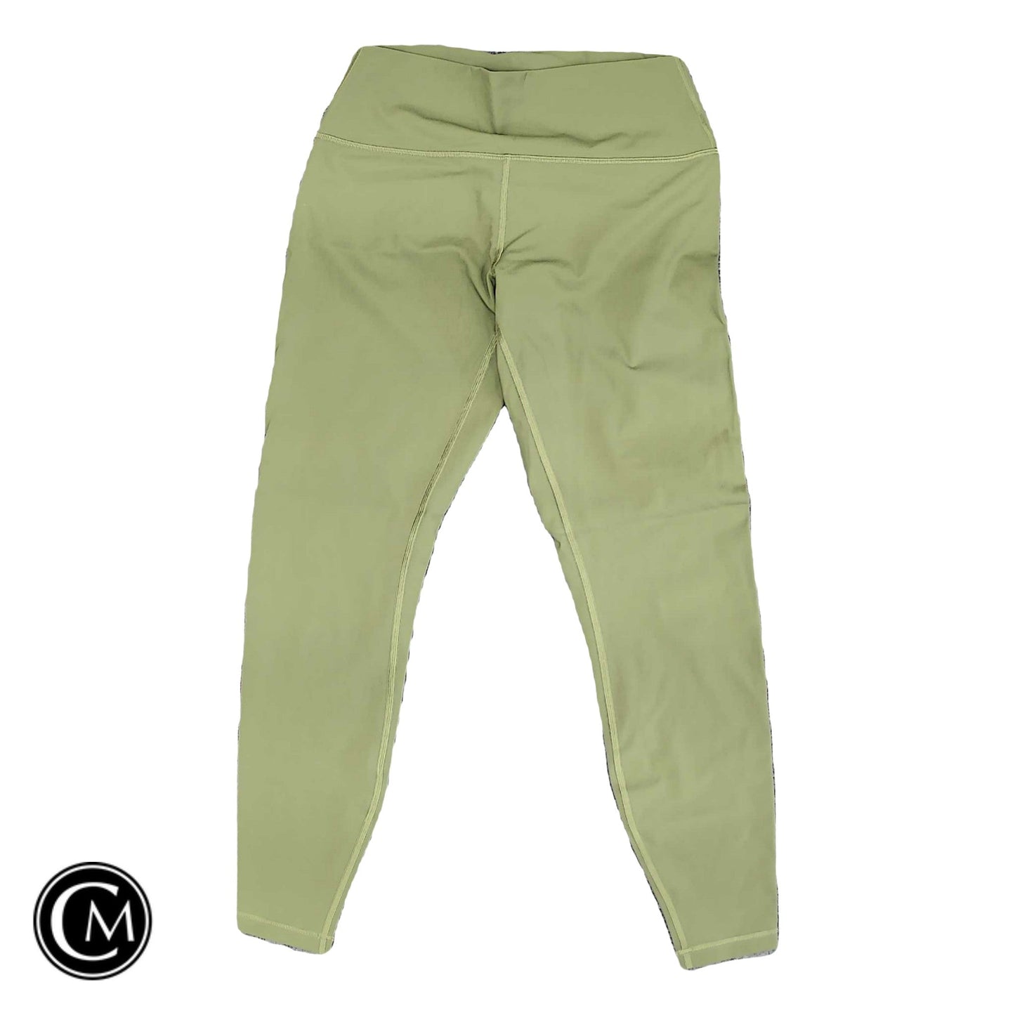 Athletic Leggings By Lululemon In Green, Size: 10
