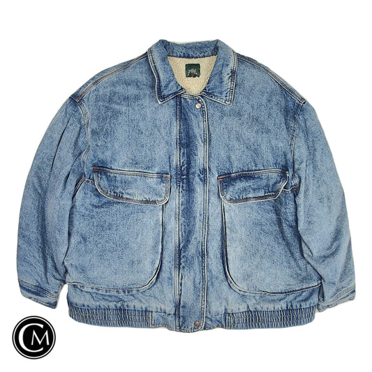 Jacket Denim By Wild Fable In Blue Denim, Size: Xxl