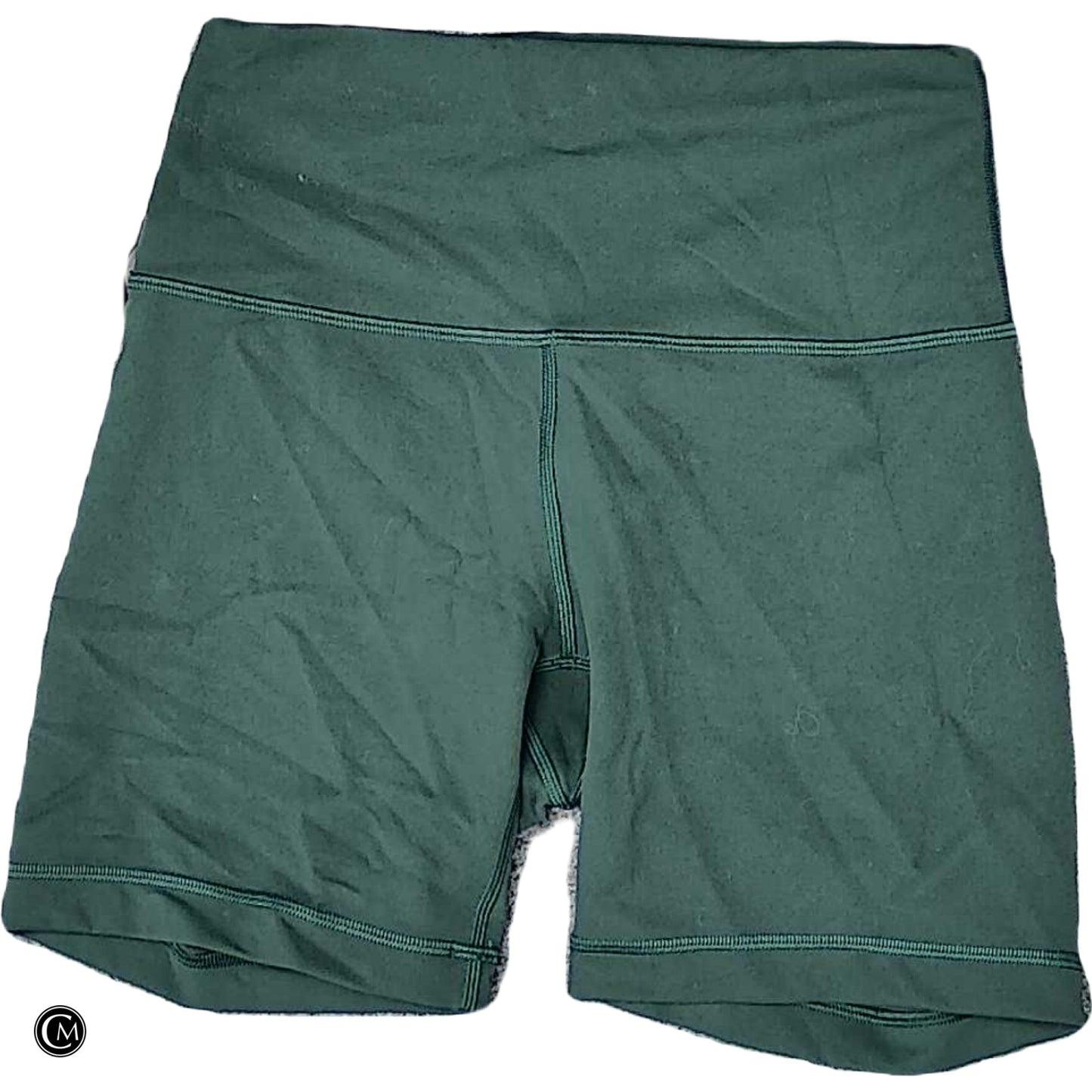 Athletic Shorts By Lululemon In Green, Size: S