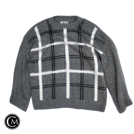 Sweater By Nine West In Grey, Size: L