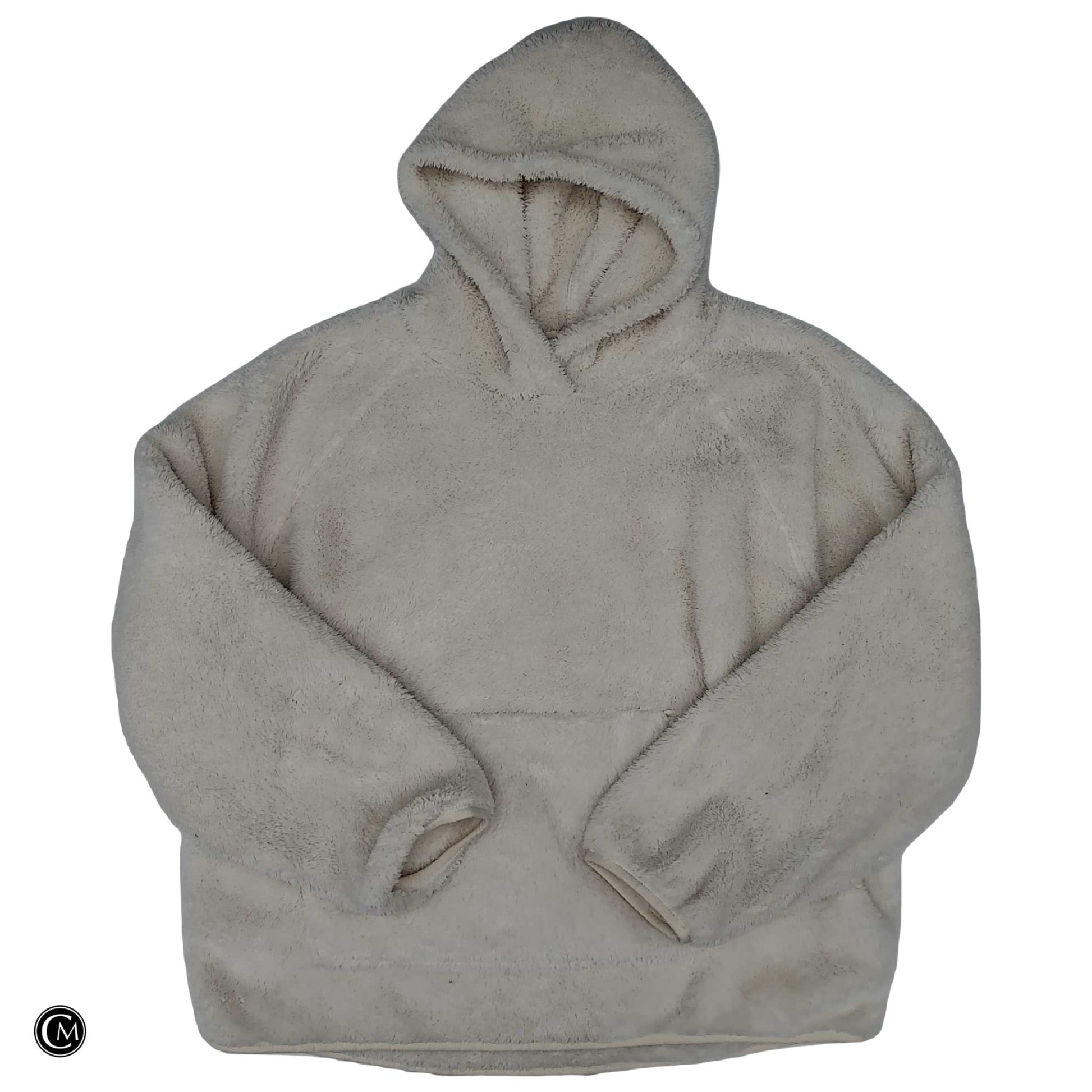 Sweatshirt Hoodie By Old Navy In Cream, Size: M image 1