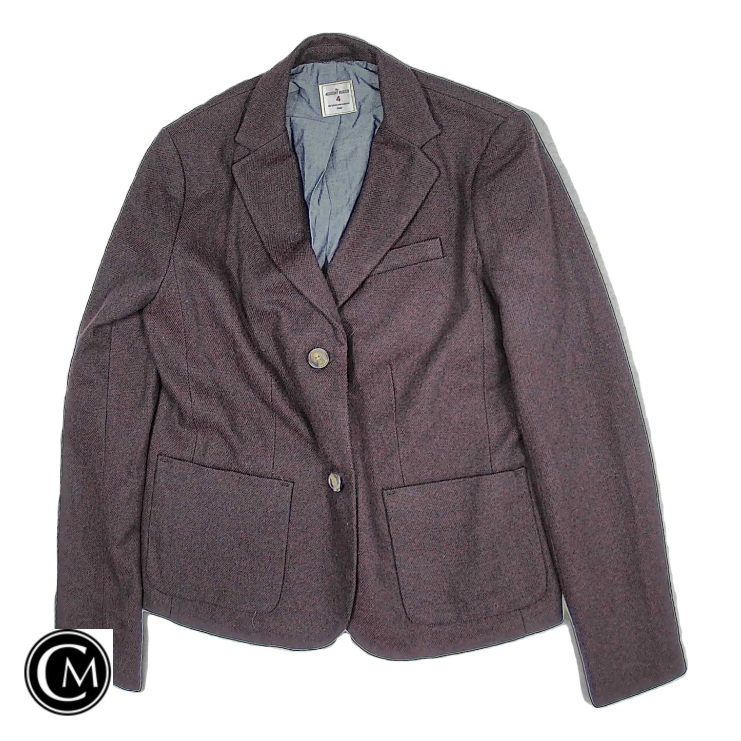 Blazer By Gap In Purple, Size: 4