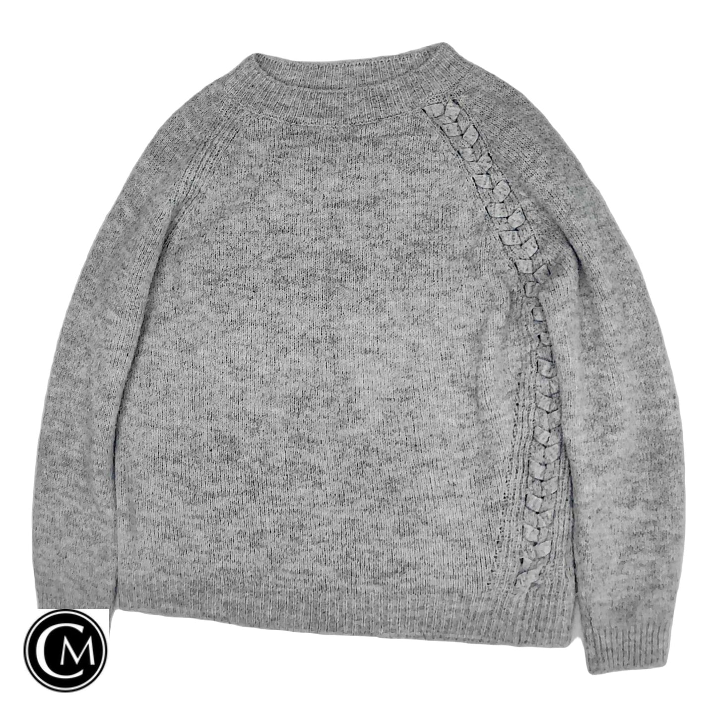 Sweater By Vigoss In Grey, Size: M