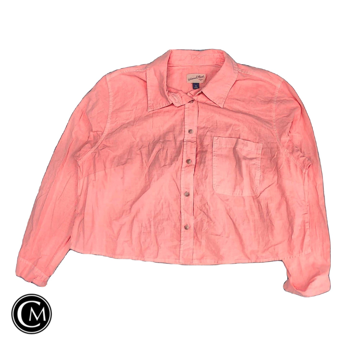 Top Ls By Universal Thread In Orange, Size: Xxl
