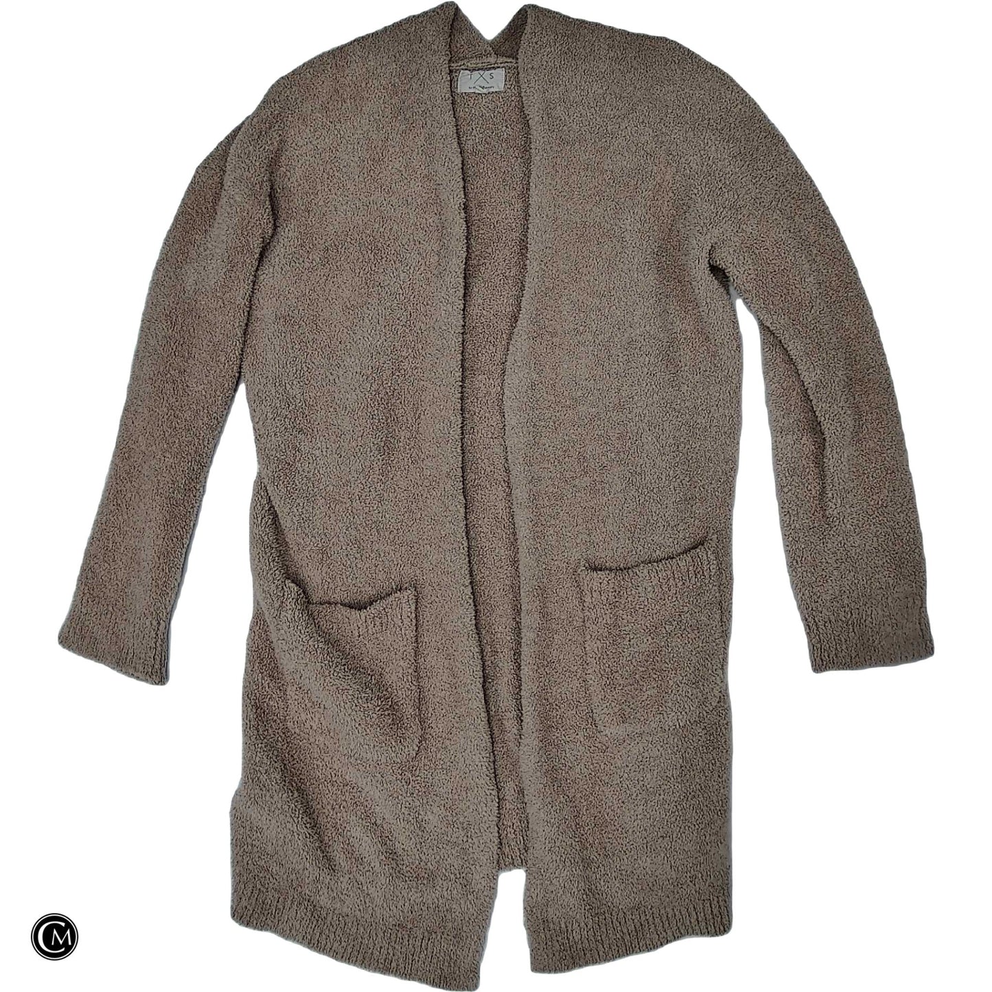 Sweater Cardigan By Thread And Supply In Tan, Size: L image 1
