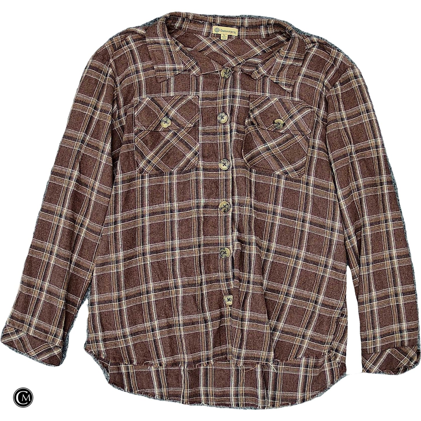 Top Ls By Democracy In Brown, Size: L