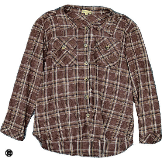 Top Ls By Democracy In Brown, Size: L