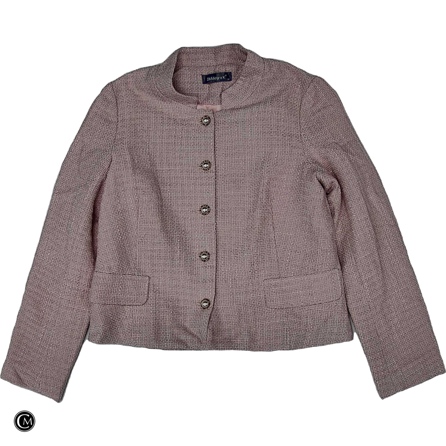 Jacket Other By Allegra K In Pink, Size: Xs