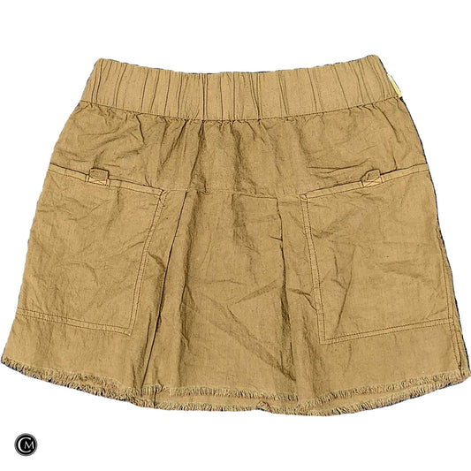 Skirt Mini & Short By Free People In Tan, Size: S