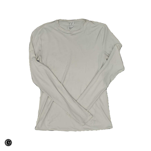 Athletic Top Ls Crewneck By Lululemon In Cream, Size: M