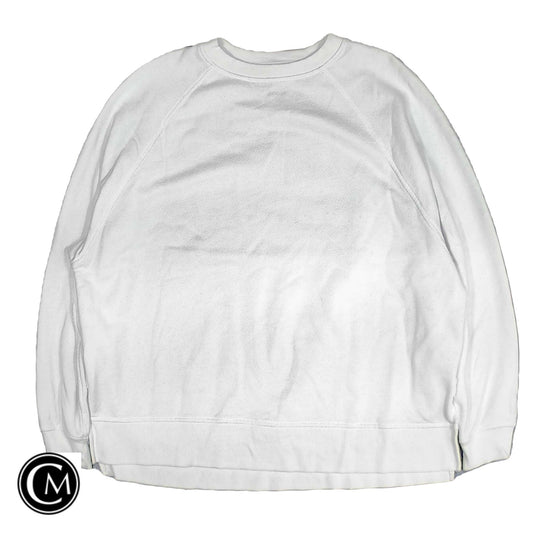 Sweatshirt Crewneck By Aerie In White, Size: S