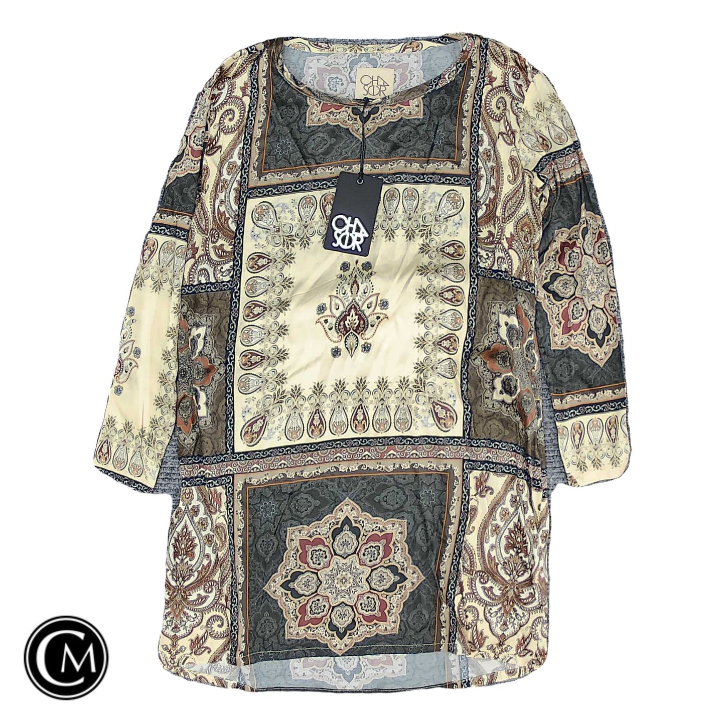 Dress Casual Short By Chaser In Multi, Size: S