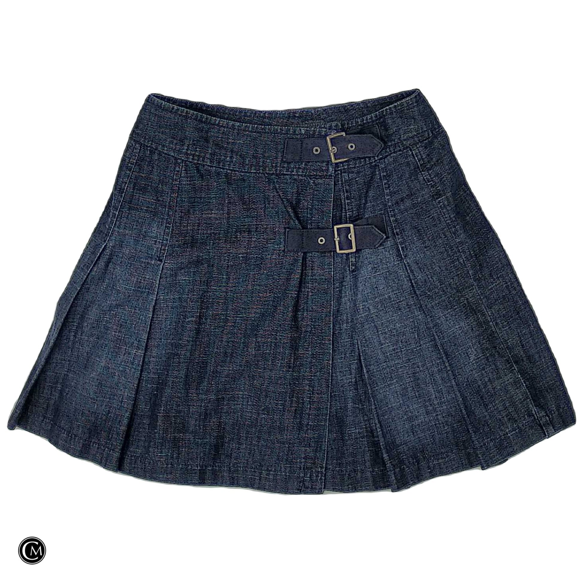 Skirt Mini & Short By Banana Republic In Blue Denim, Size: 0 image 1
