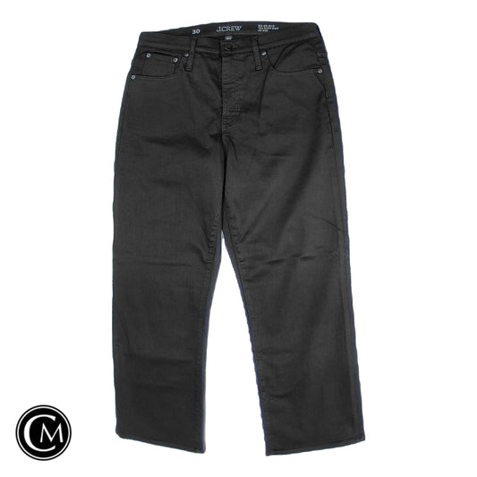 Jeans Cropped By J. Crew In Black, Size: 10