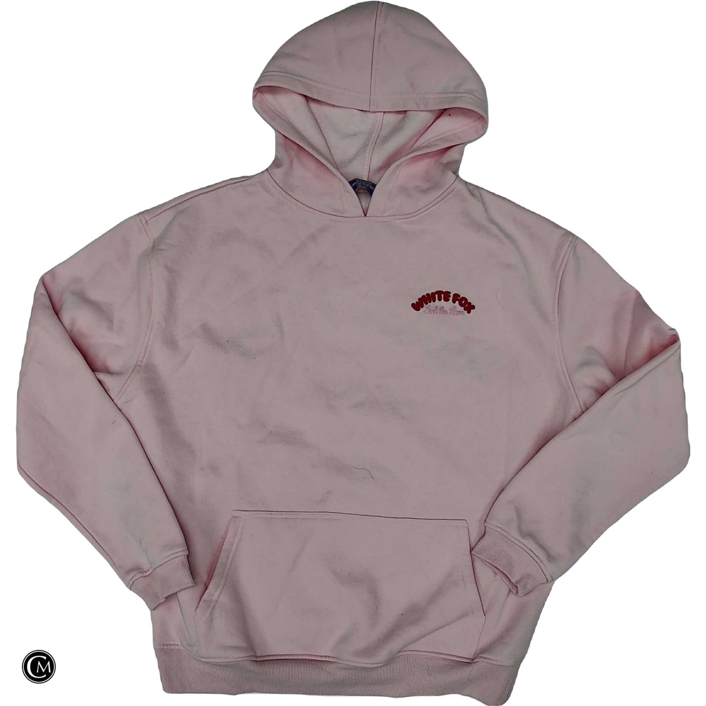 Sweatshirt Hoodie By White Fox In Pink, Size: M