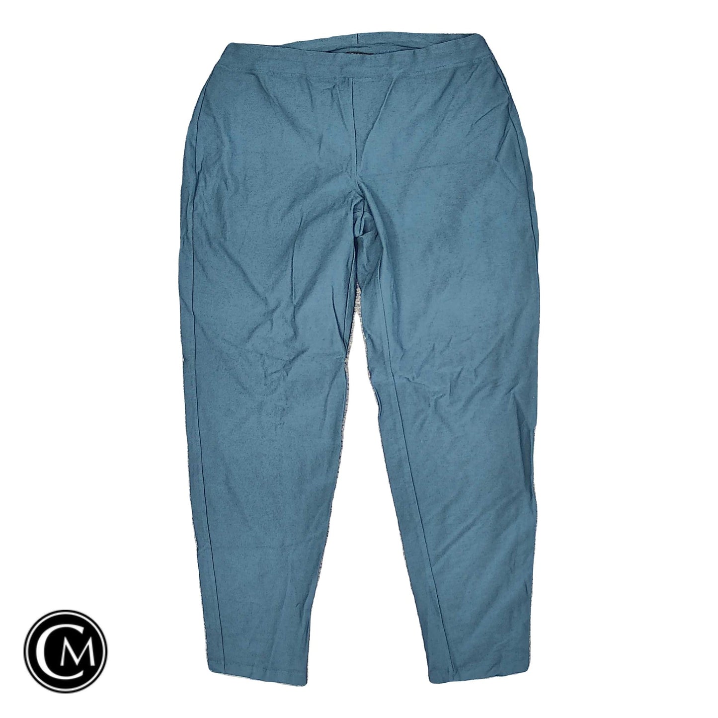 Pants Leggings By Eileen Fisher In Blue & Green, Size: M image 1