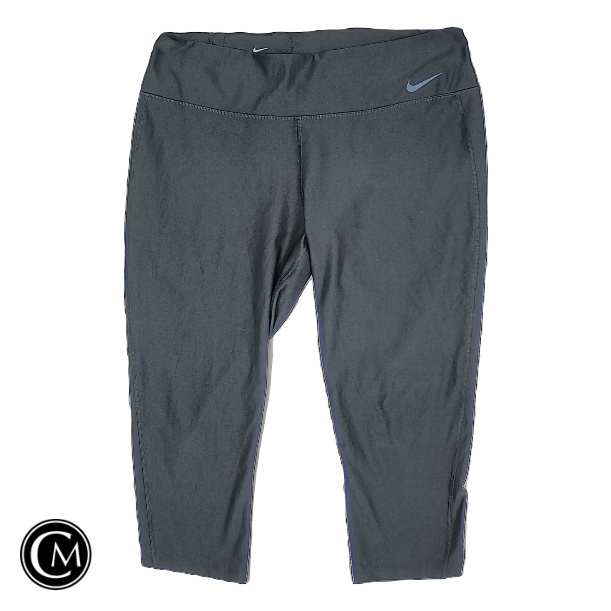 Athletic Leggings Capris By Nike Apparel In Black, Size: Xl image 1