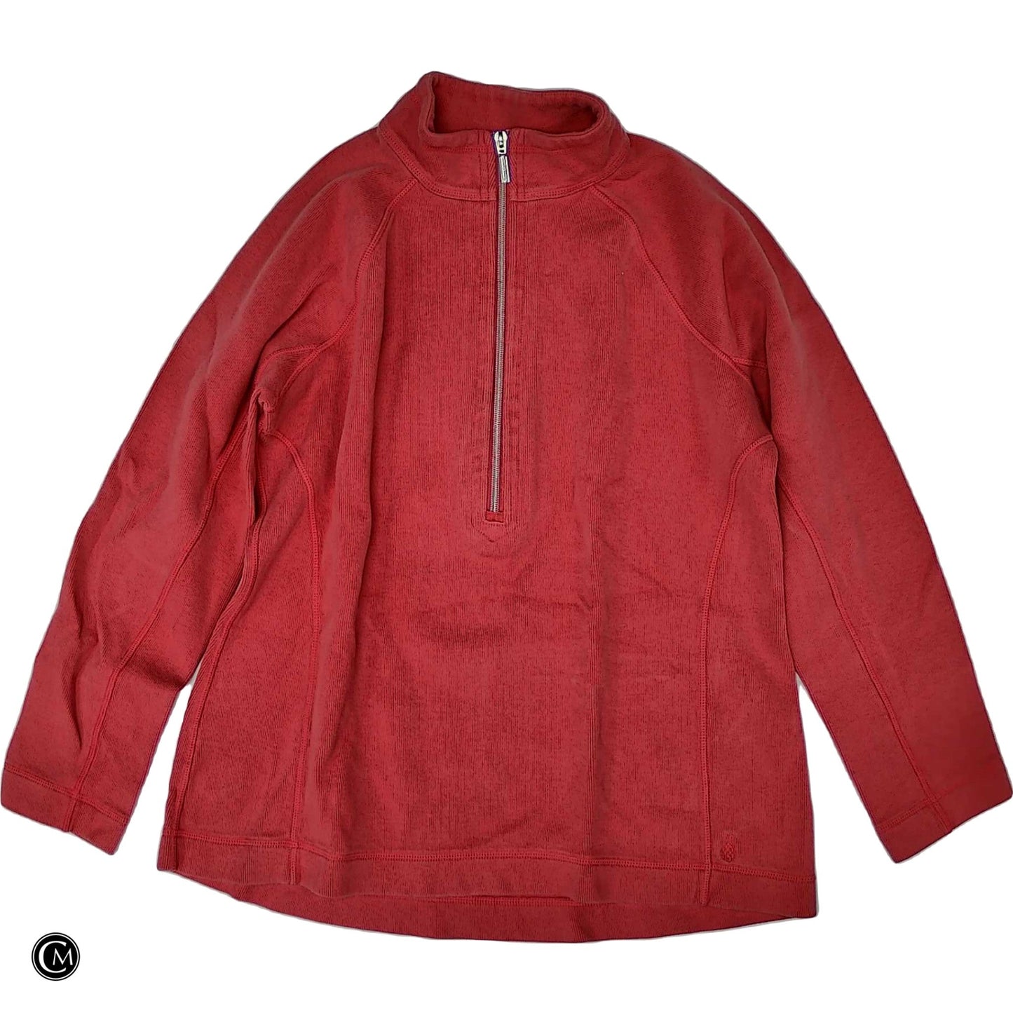 Sweatshirt Collar By Tommy Bahama In Peach, Size: L