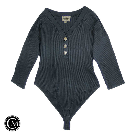 Bodysuit By Sezane In Black, Size: L