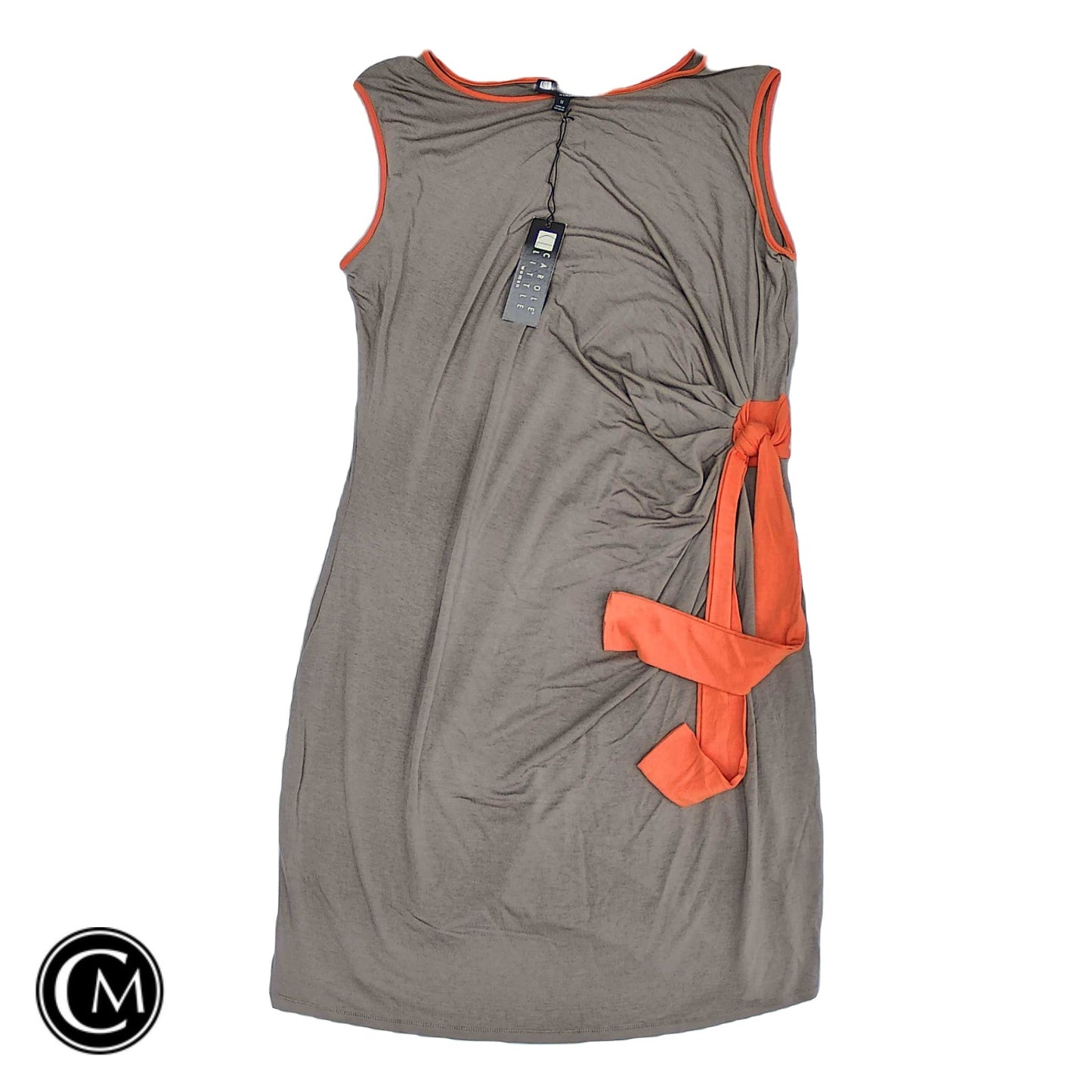 Dress Casual Short By Carole Little In Beige, Size: 1x