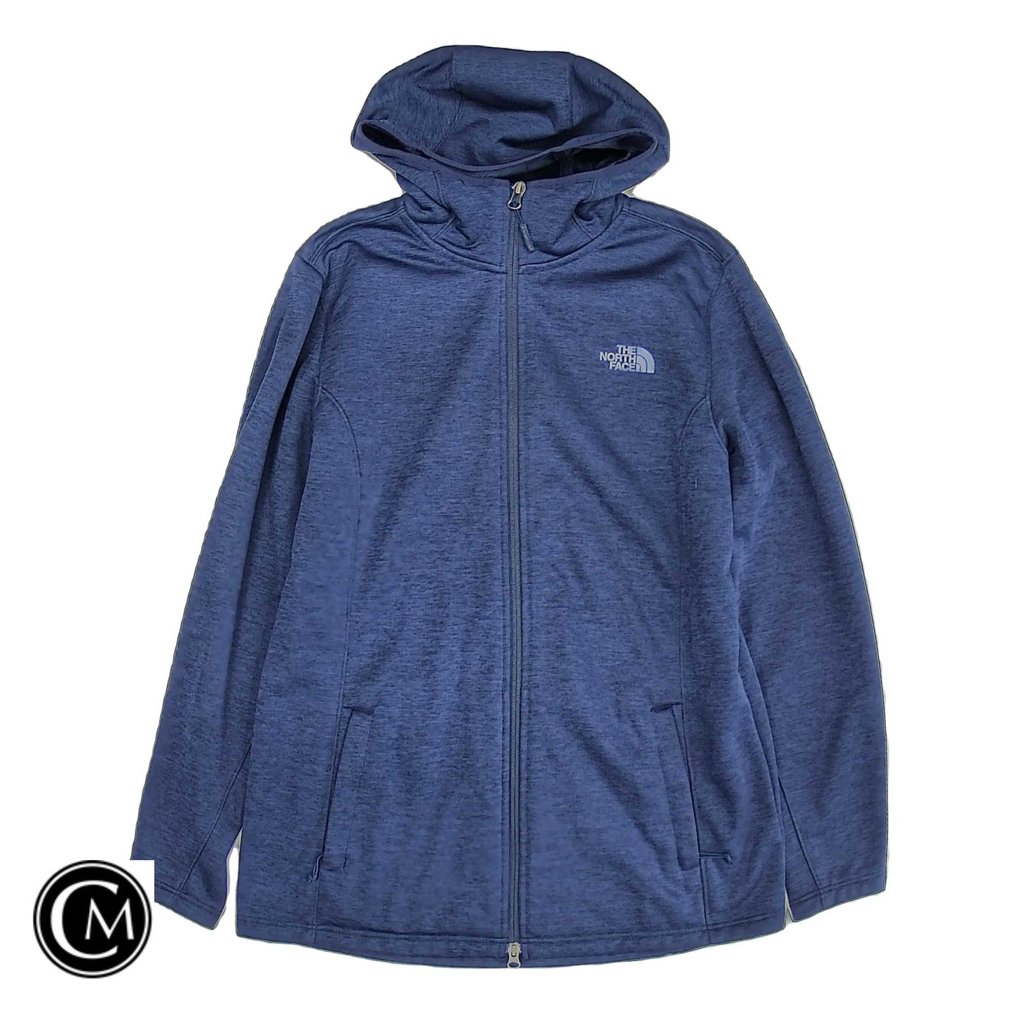 Athletic Jacket By The North Face In Navy, Size: M