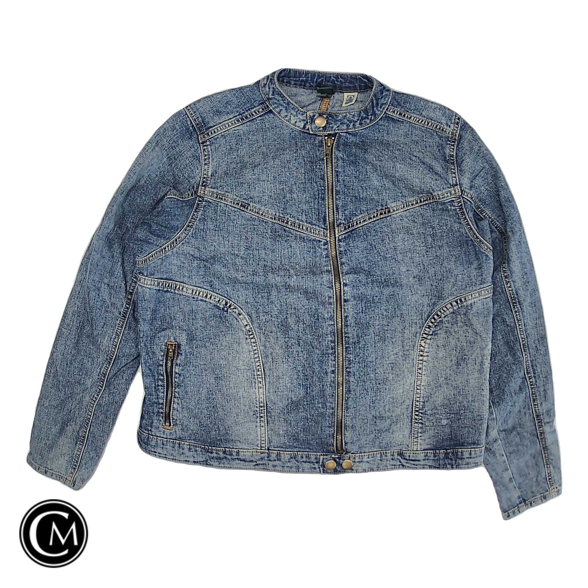 Jacket Denim By Wild Fable In Blue Denim, Size: Xl image 1