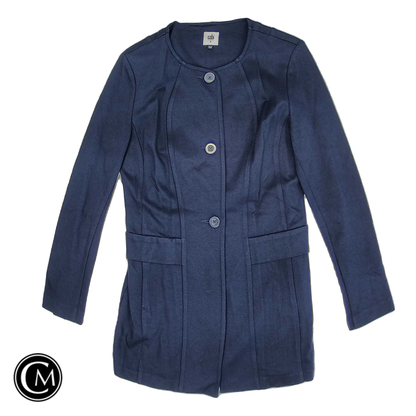 Coat Other By Cabi In Navy, Size: S