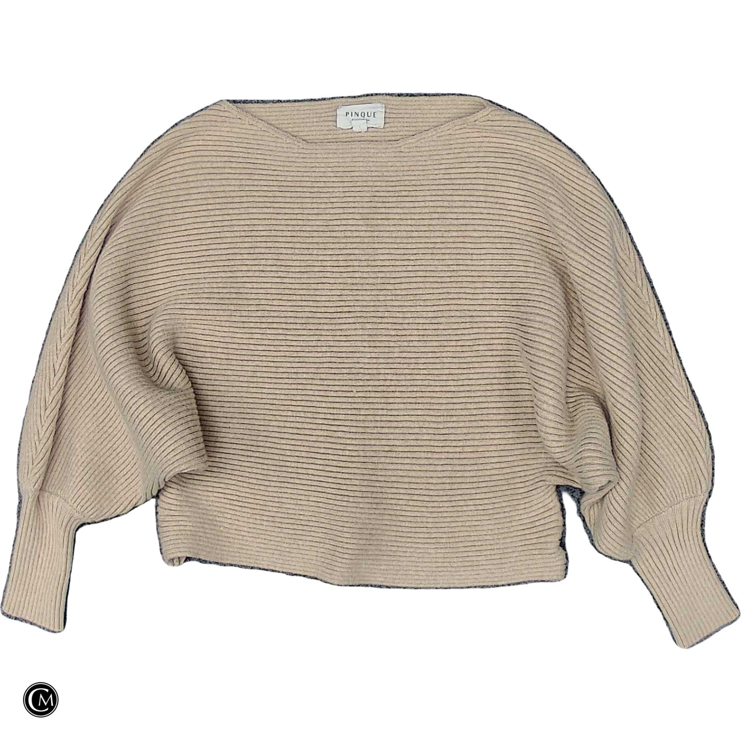 Sweater By Pinque In Tan, Size: S