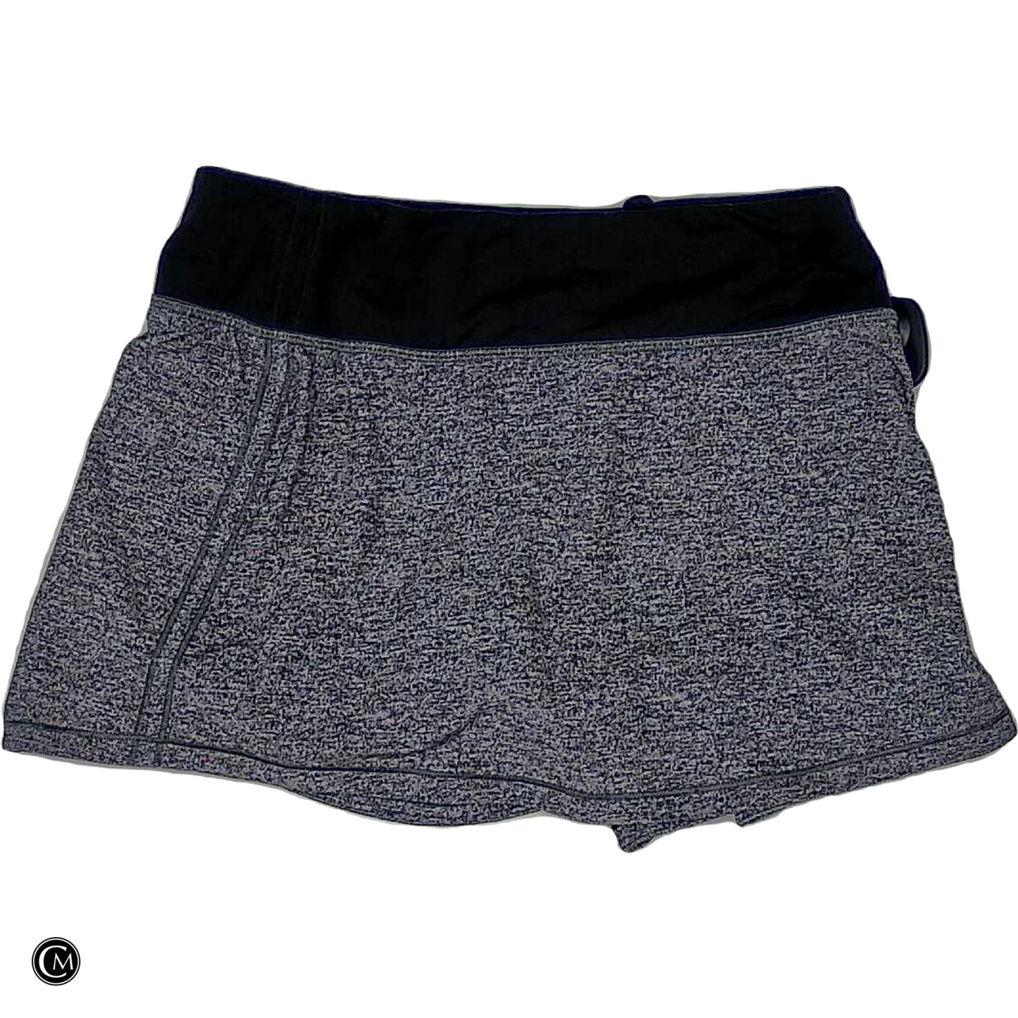 Athletic Skort By Lululemon In Grey, Size: S