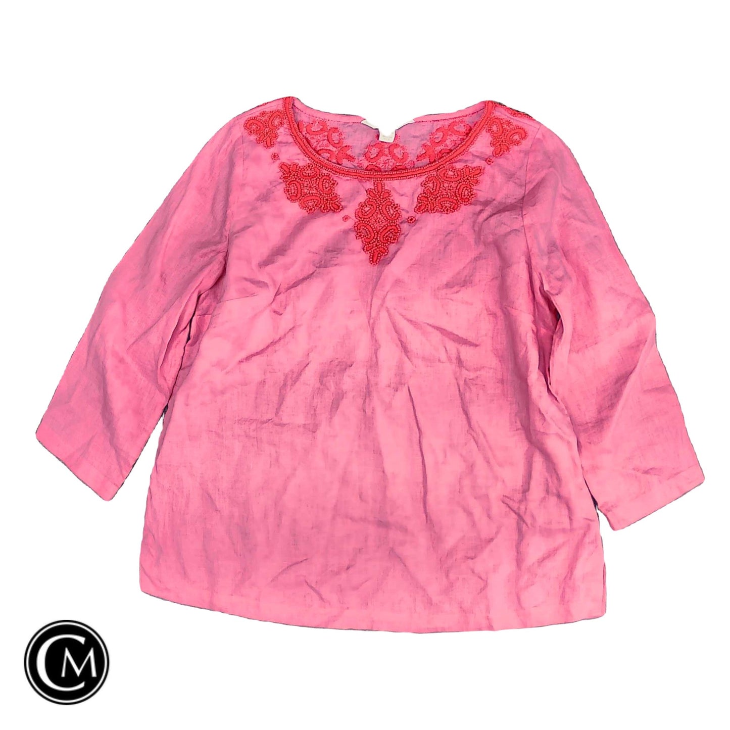 Top Ls By Lilly Pulitzer In Orange & Pink, Size: 12