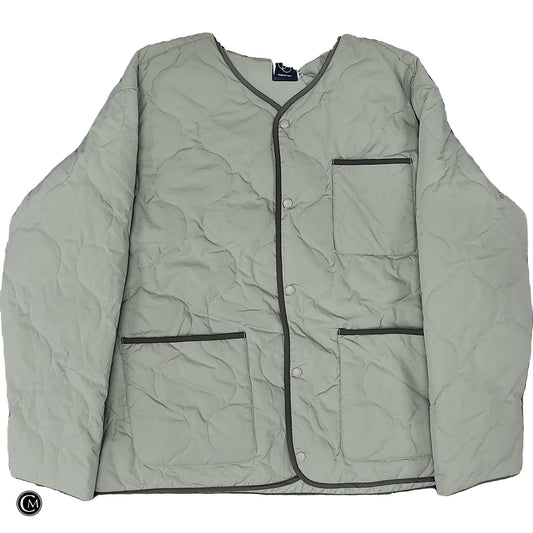 Jacket Puffer & Quilted By Original Use In Green, Size: Xxl
