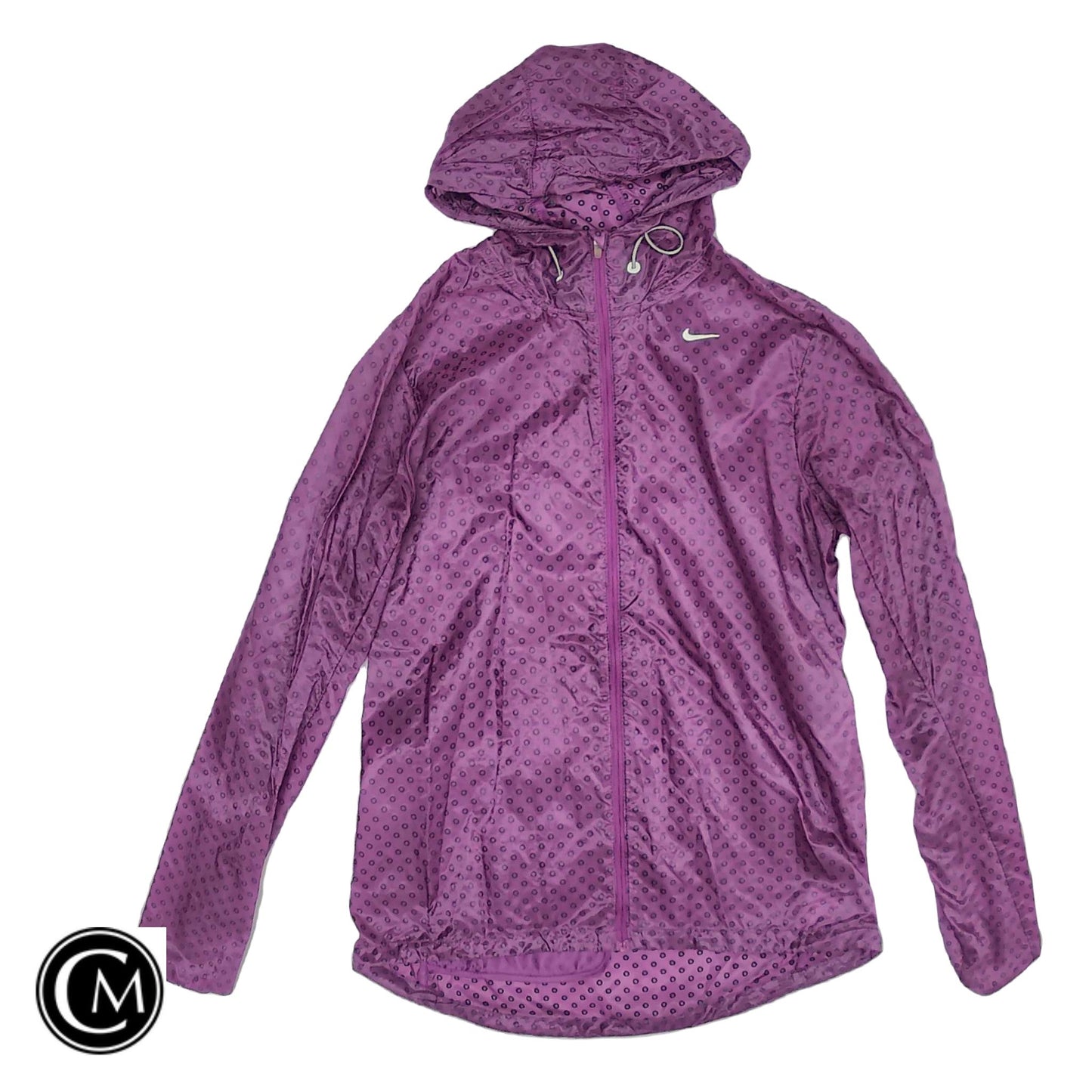 Jacket Windbreaker By Nike Apparel In Purple, Size: S