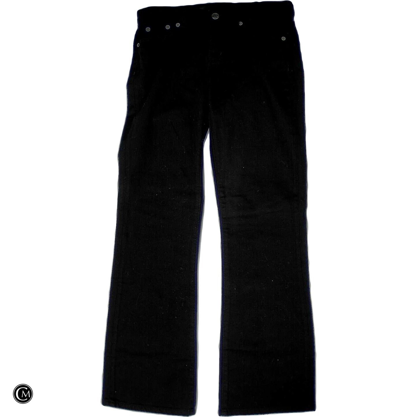 Jeans Flared By Lauren Jeans Co In Black Denim, Size: 2p