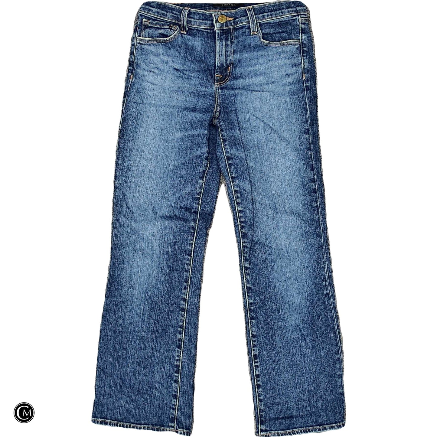Jeans Boot Cut By J Brand In Blue Denim, Size: 4