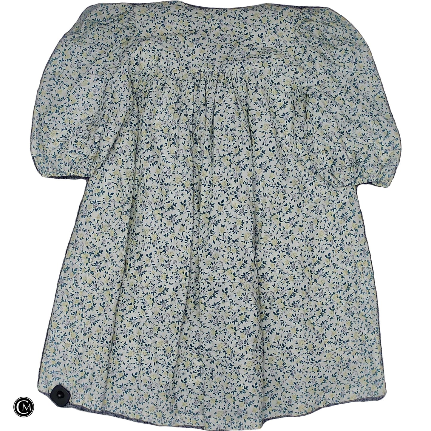 Dress Casual Short By Mable In Green & White, Size: L