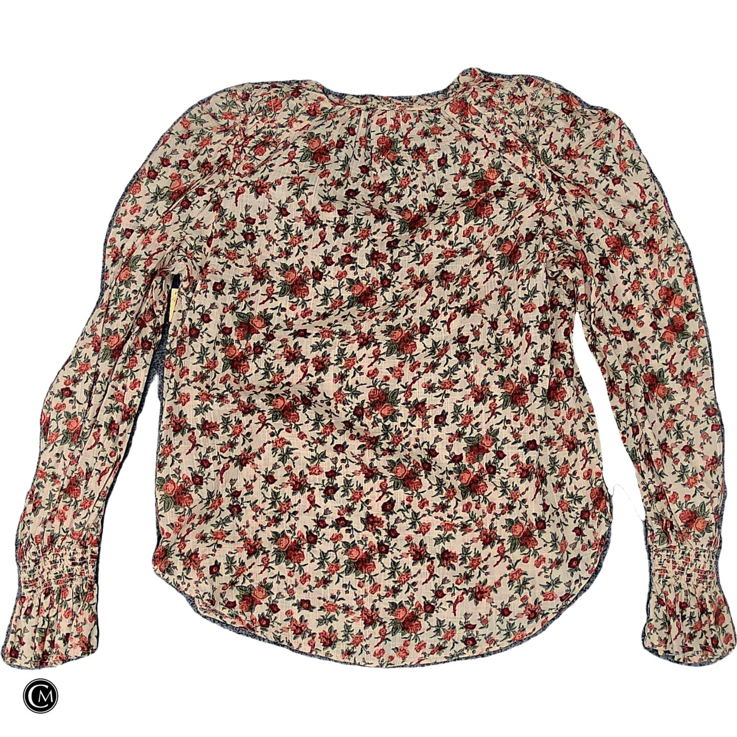 Top Ls By Free People In Floral Print, Size: Xs