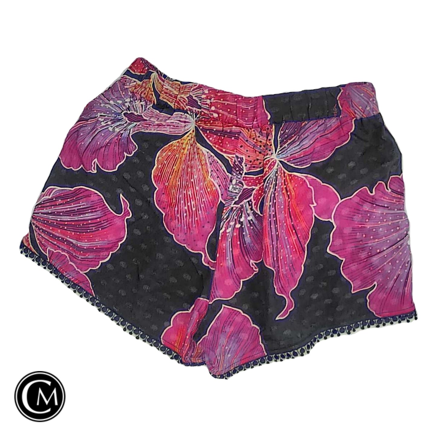 Shorts By Trina By Trina Turk In Black & Pink, Size: Xs